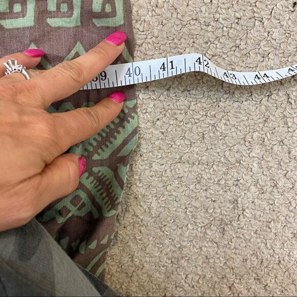 NWT Jessica London Linen Blend Print Dress Size 14 - Picture 9 of 10